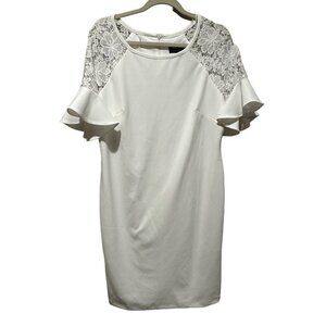 RNStudio womens white dress size 12